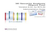 CP 3D Security Analysis Report Tool Admin Guide Ver8.32