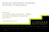 Invensys Simulation Suites Overview for PTSC