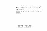 Oracle STD Open Interface