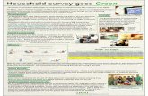 Household Survey goes Green