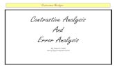 Contractive Analysis 1