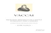Vaccai Method Low Voice r1.0