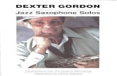 Lenny Niehaus - Dexter Gordon - Jazz Saxophone Solos