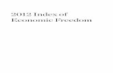 2012 Index of Economic Freedom