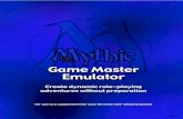 Mythic GM Emulator