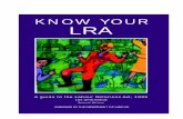 Useful Document - LRA - Know Your LRA 2002