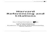 Harvard Referencing 2011-2012