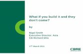 CBRE - What if You Build It and They Don't Come - Nigel Smith 17 March 2011 En