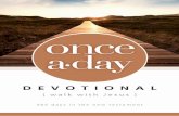 Once-A-Day Walk with Jesus Devotional: