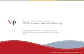 VIP - Leveraging HP Business Process Testing