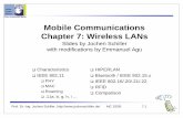 7 Wireless Lans