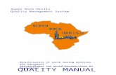 Quality Manual - Super Rock 2012 - Published