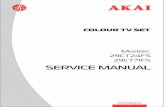 Akai 29CT24FS Service Manual