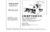 Craftsman II 10.32 Service Manual
