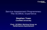 Service Assessment Programmes: The SCONUL Experience