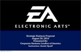 Electronic Arts Proposal