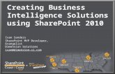 SharePoint Connections Coast to Coast Business Intelligence Solutions with SharePoint 2010