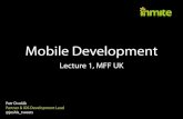 MFF UK - Introduction to iOS