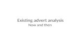 Ppt for media research advert analysis