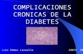 COMPLICACIONES CRONICAS DE LA DIABETES Dr Luis Gómez Lassalle JUNIO 2008.