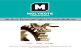 Molykote Brochure for Textile Industry