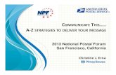 Communicate this.... A - Z Strategies to Deliver your Message