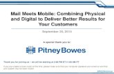 "Mail Meets Mobile" Webinar: Combining digital and physical communications to deliver better results