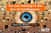 Do You Belong To The Era Of Intelligence