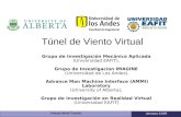 Virtual Wind Tunnel January 21/09 Túnel de Viento Virtual Grupo de Investigación Mecánica Aplicada (Universidad EAFIT), Grupo de Investigacion IMAGINE.