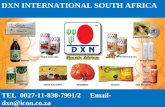 Slideshare presentation part one (1) == dxn international south africa
