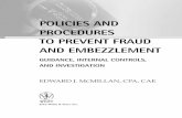 Policies and Procedures to Prevent Fraud