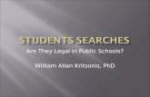 Student Searches Ppt - Dr. William Allan Kritsonis