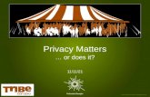 17 privacy matters