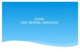 Zook Car Rental System Project