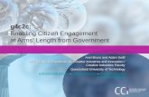 g4c2c: Enabling Citizen Engagement at Arms' Length from Government