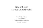 City of Elyria -Street Department