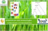 Affixation (lm 1009) Technical English