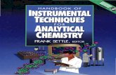 Handbook of instrumental techniques for analytical c hemistry   fran a.settle