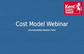 Cost model webinar