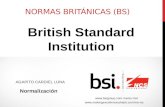 Normas Britanicas BSI