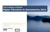 Technology outlook: Higher Education in Iberoamerica 2012-2017