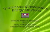Sustainable and Renewable Energy Structures