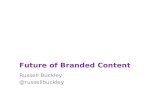 Russell Buckley at The Future of Branded Content conference by Fire Circus