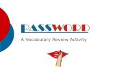 Password - vocabulary game