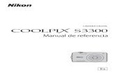 Nikon Coolpix S3300 Series Digital Camera Manual - Spanish