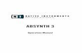 Absynth 3 Manual English
