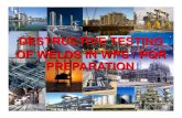 DESTRUCTIVE TESTING OF WELDS IN WPS_PQR PREPARATION