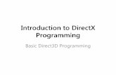 03 Basic Direct3D Programming