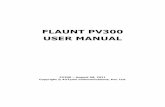 PV300 Flaunt Users Manual