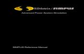 SIMPLIS Reference for advanced power system simulation